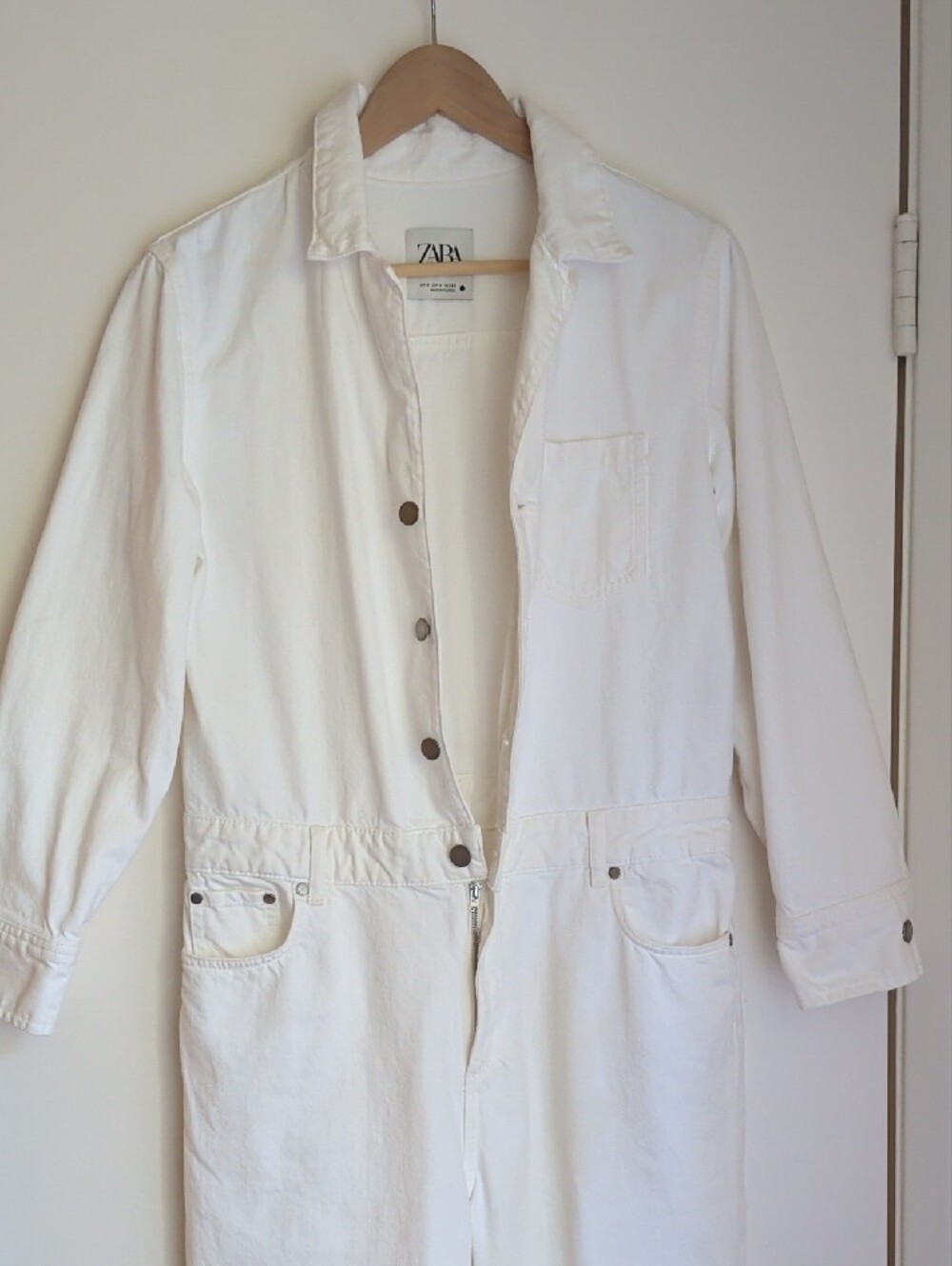 Zara Ecru/White Jumpsuit - Picture 9 of 13